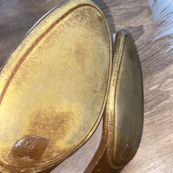 Lucky Brand booties tan leather size 8 1/2 medium - Picture 6 of 8